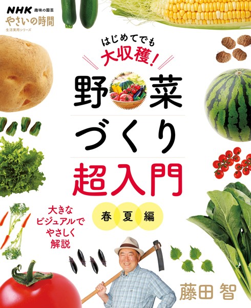 NHK趣味の園芸 やさいの時間 はじめてでも大収穫！ 野菜づくり超入門 春夏編