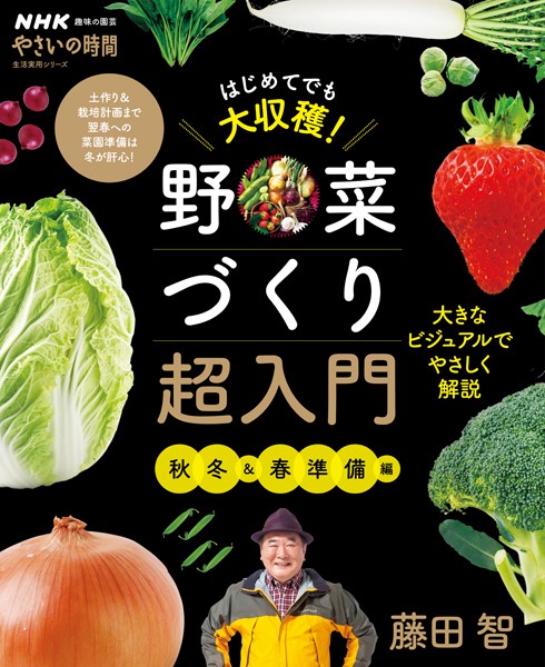 NHK趣味の園芸 やさいの時間 はじめてでも大収穫！ 野菜づくり超入門 秋冬＆春準備編