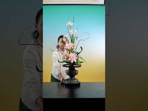 Art Ikebana – Flower Arrangement #flowerarrangement   #flowers #florist